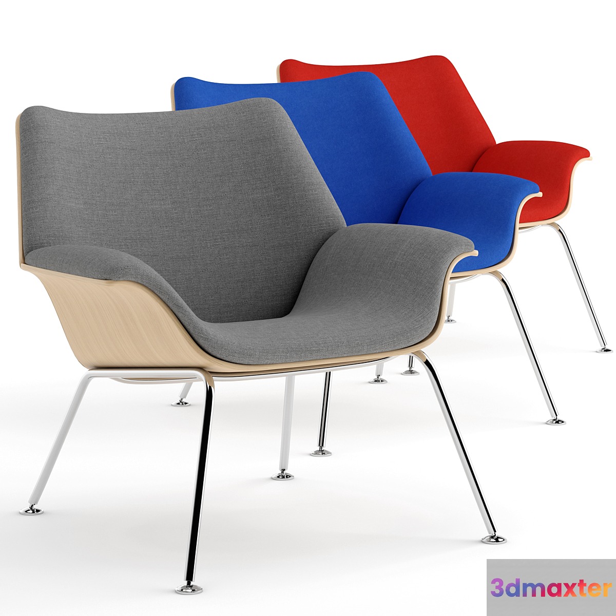 Herman Miller Swoop lounge chair 3D Max