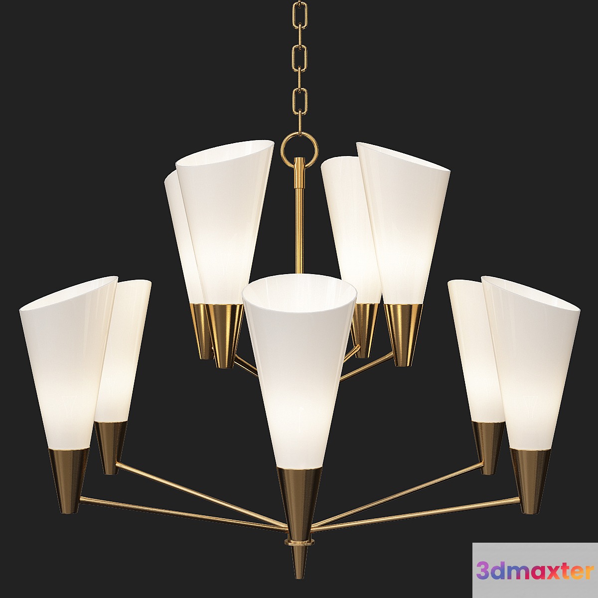 Currey & Company Cornet Chandelier