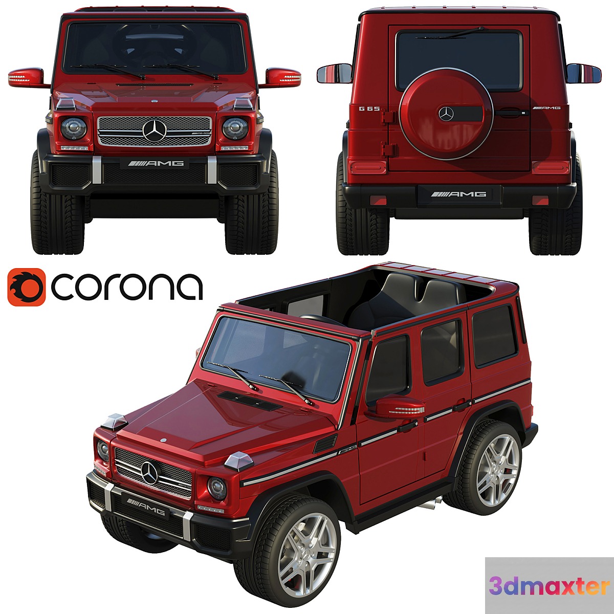 Children's electric car Mercedes-Benz G65 AMG