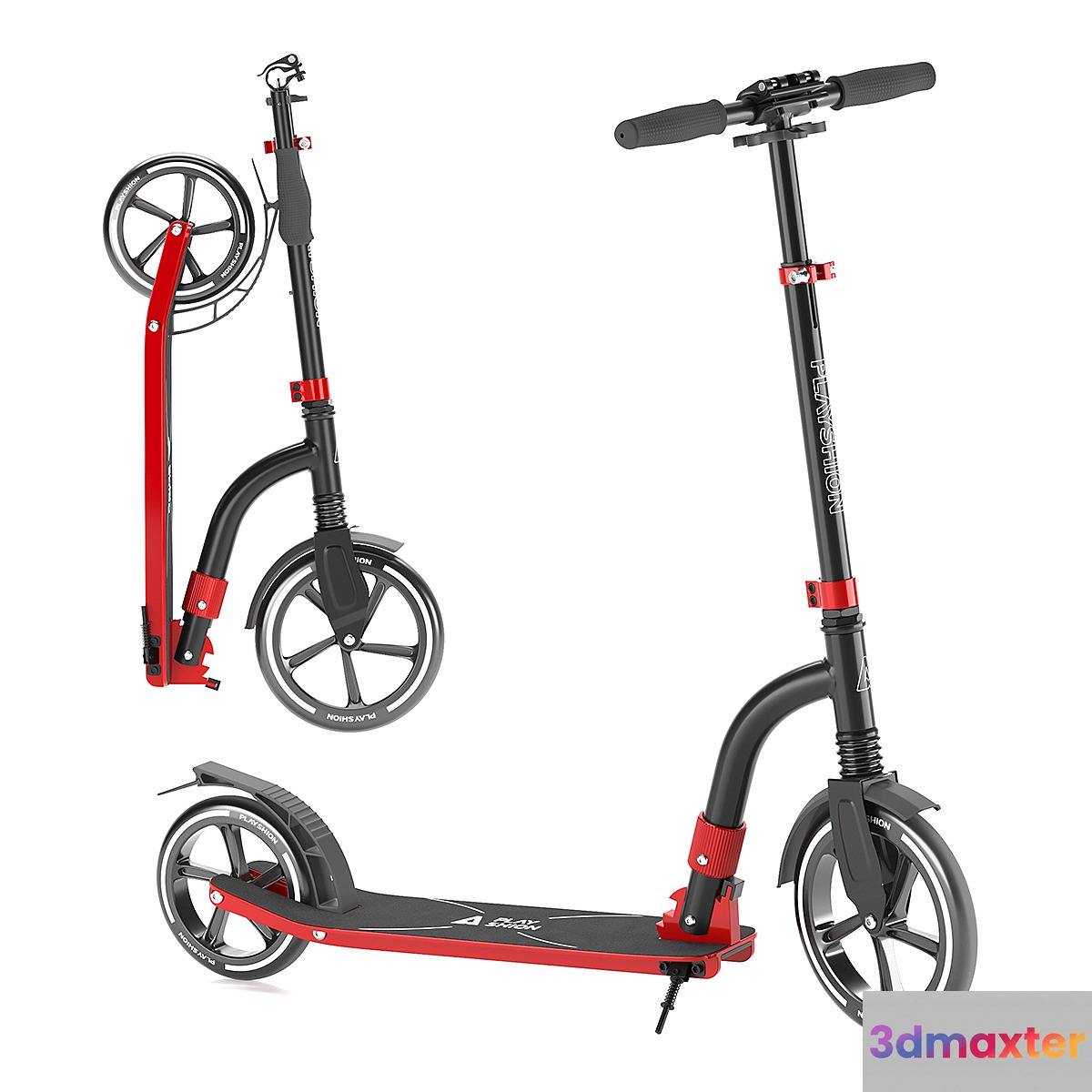 Scooter Playshion 3D Max