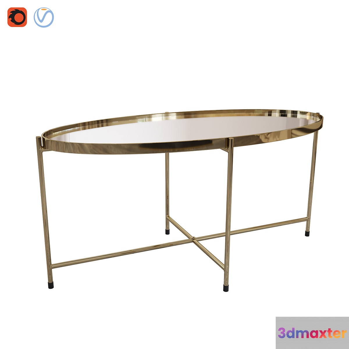 Coffee Table Miami Oval by KARE DESIGN