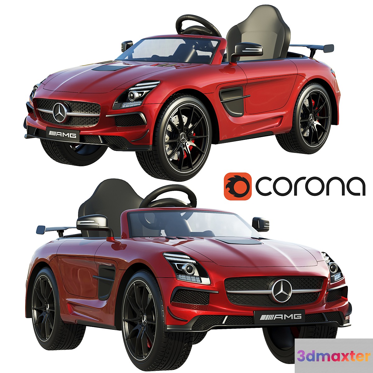 Children's electric car Mercedes-Benz SLS AMG