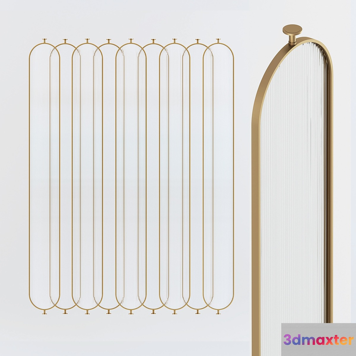metal partition ar deco