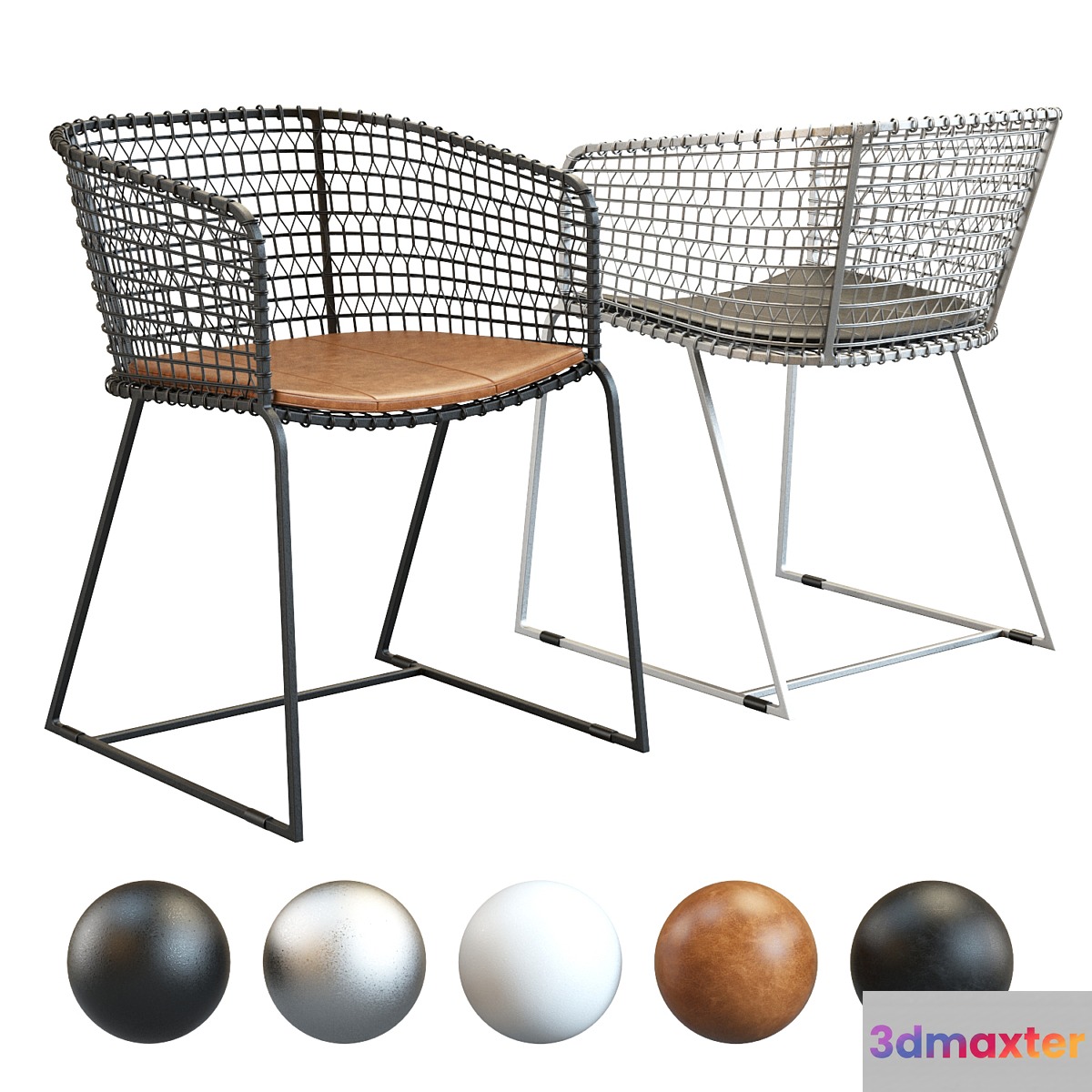Crate & Barrel Tig Barrel Dining Chair