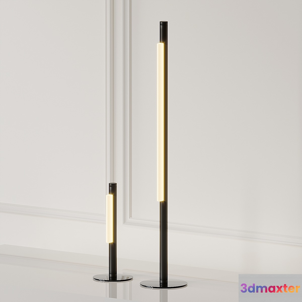 Pipleine Floor 125 Lamp Haute living 3D Max