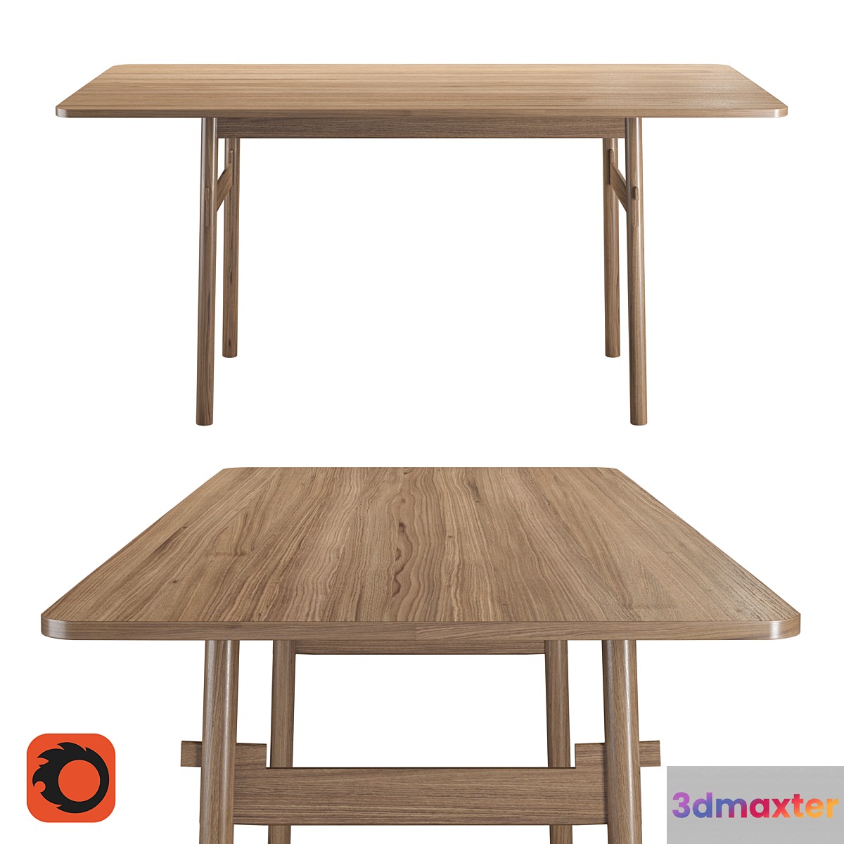 Zeitraum Taut | Dining Table 3D Max
