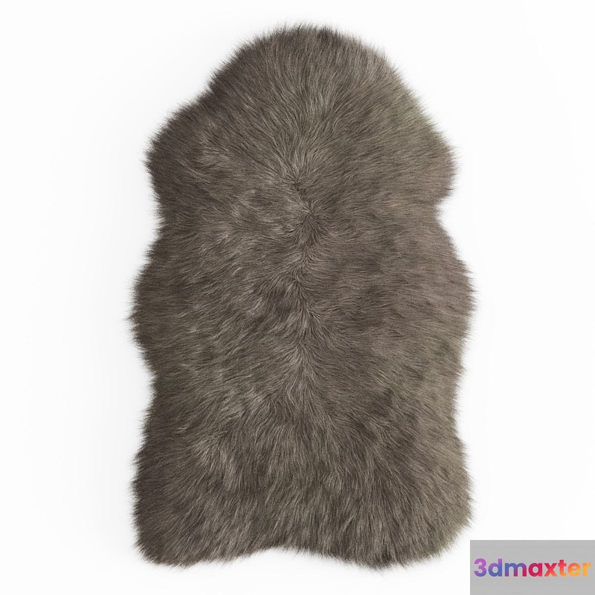 Faux Fur Mongolian Rug 3D Max