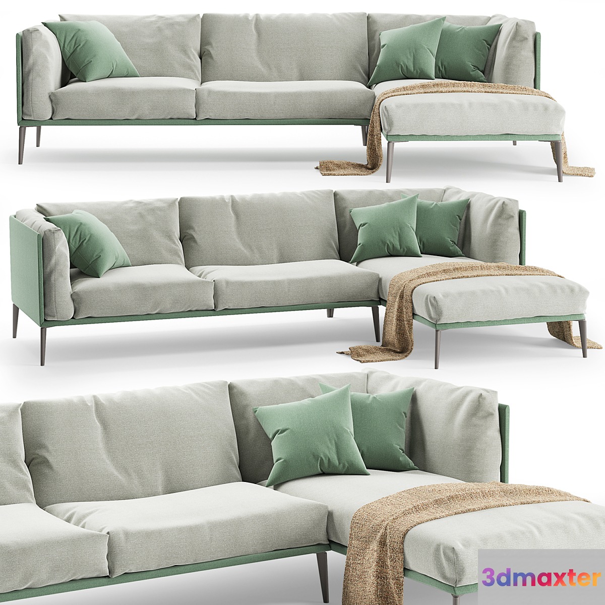 Novamobili Kubi Sofa Chaise - No.2