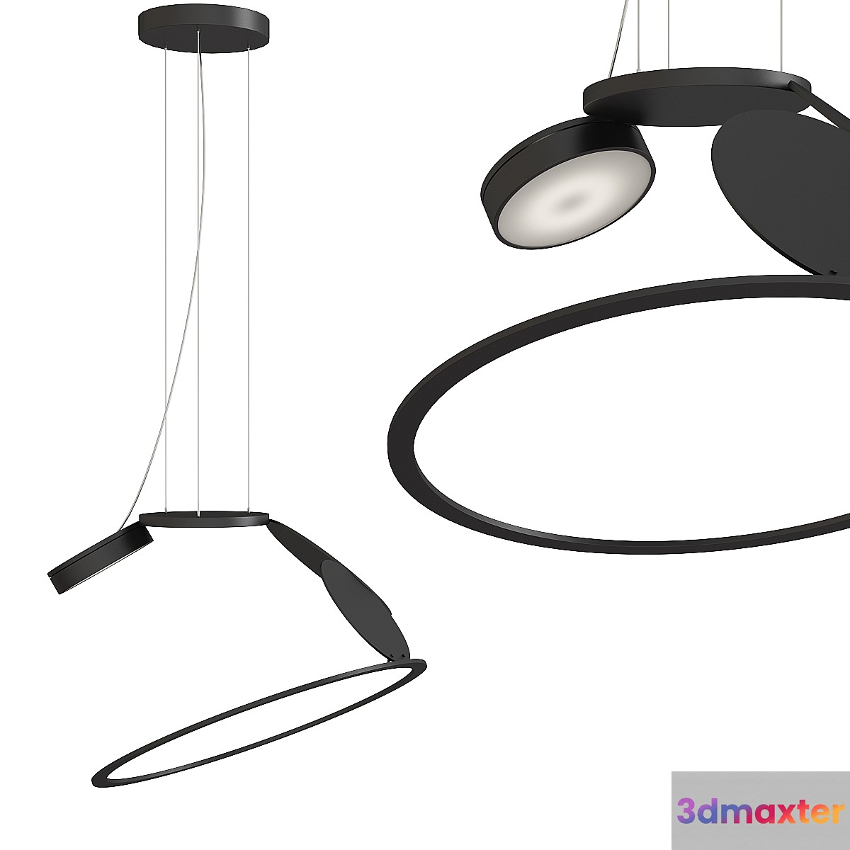 Cut Axo Light Lampada a Sospensione 3D Max