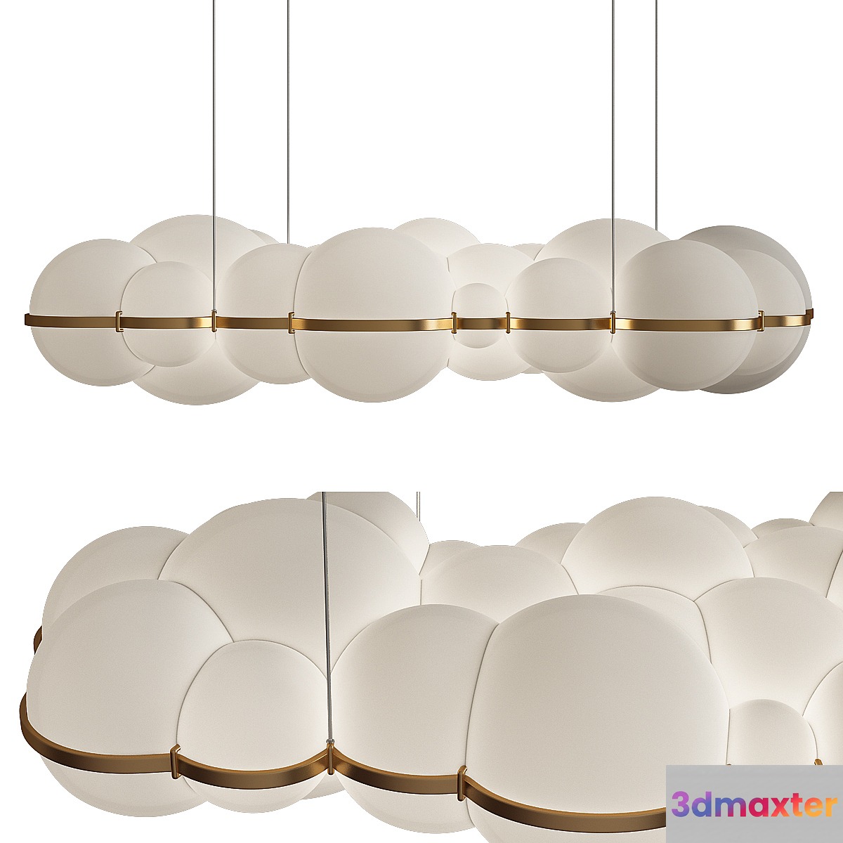 Nuvola Minor Nemo Lampada A Sospensione 3D Max