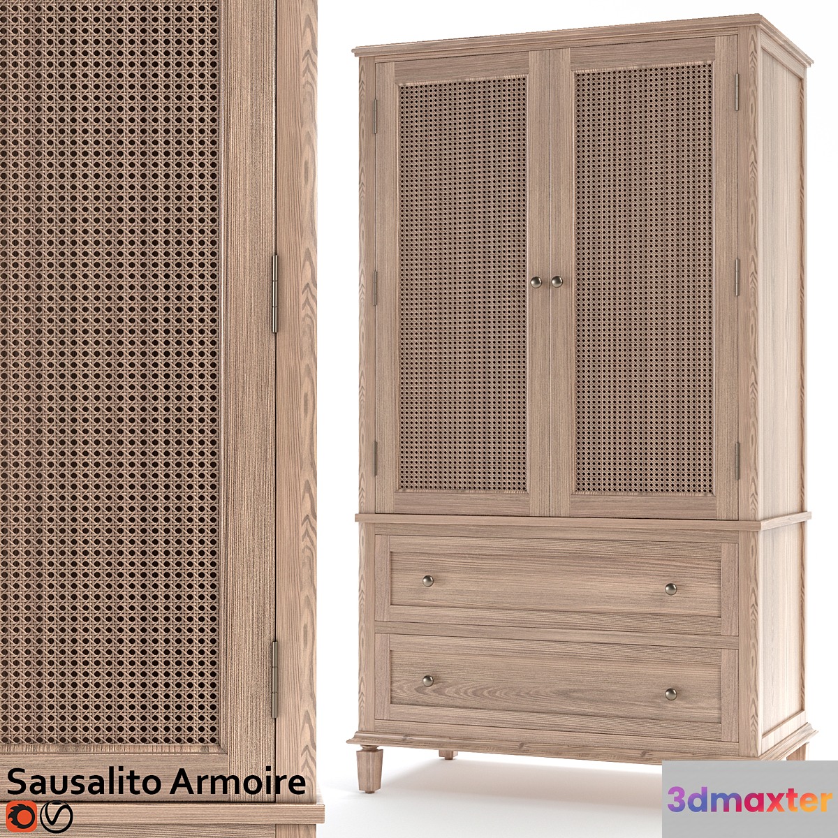 Wardrobe Potterybarn Sausalito Armoire