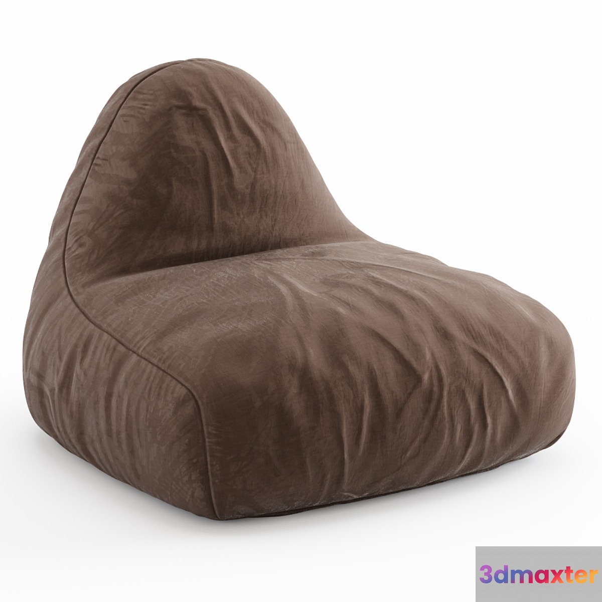 Bean bag lounger 3D Max