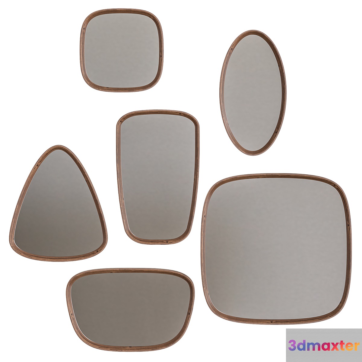 Porada Mix Mirrors 3D Max