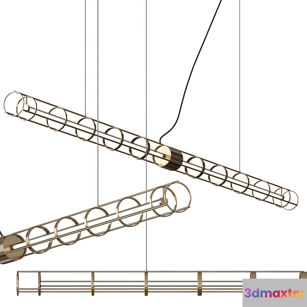 Baxter Space Lampada Pendant Lamp 3D Max
