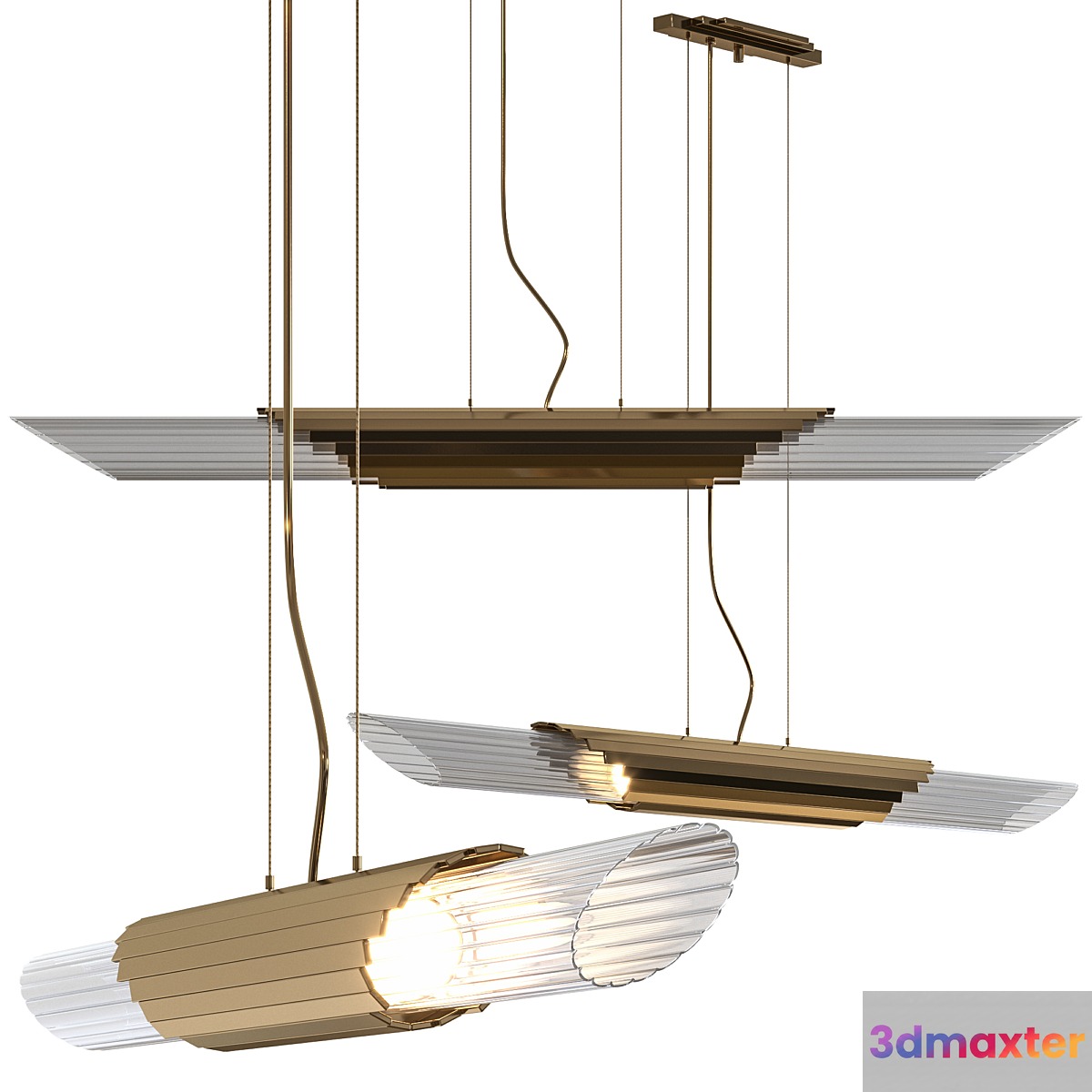 Luxxu Harpia Pendant Lamp - No.2 3D Max