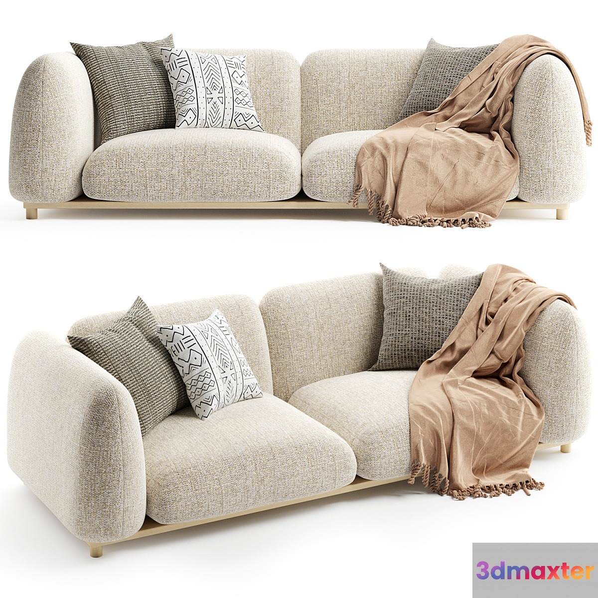 Paola Lenti MELLOW Sofa 2 seater - No.2