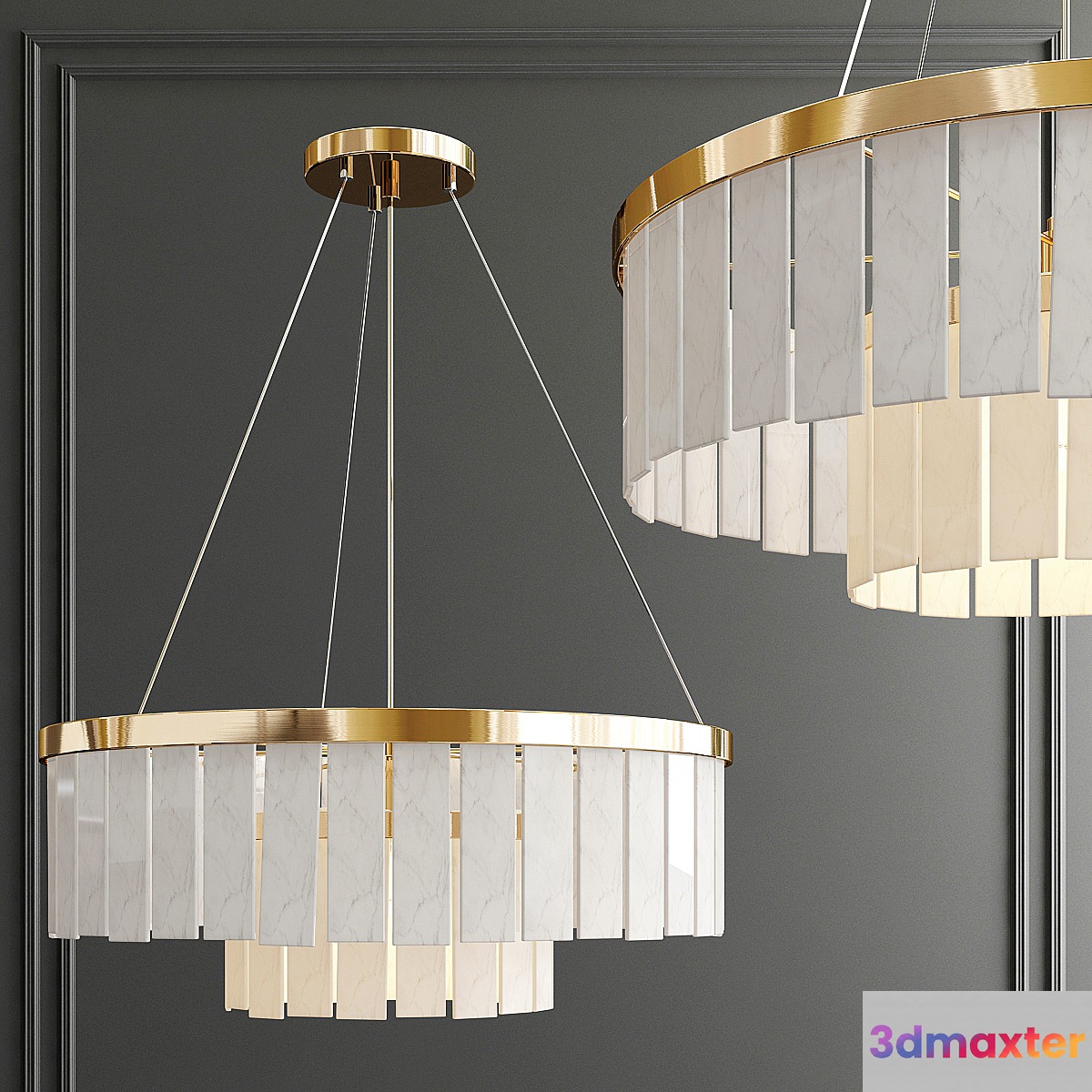ELK Orchestra Chandelier 3D Max