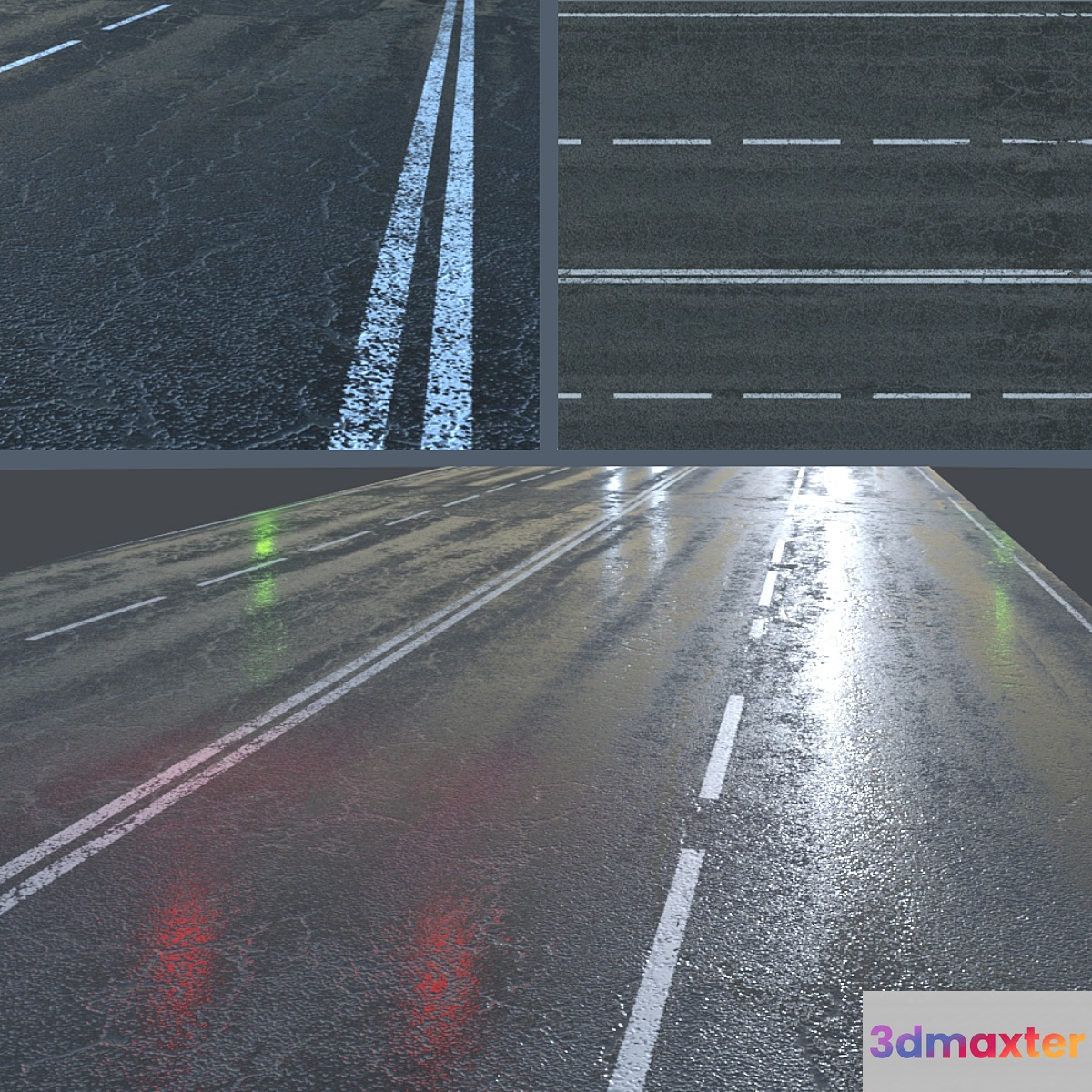 Wet asphalt - No.4