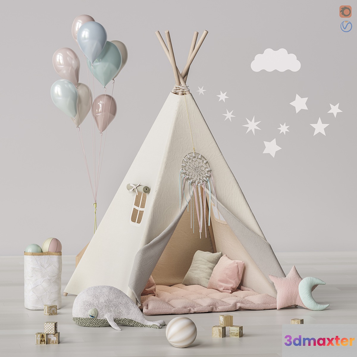 Toys and furniture set 65 - No.2