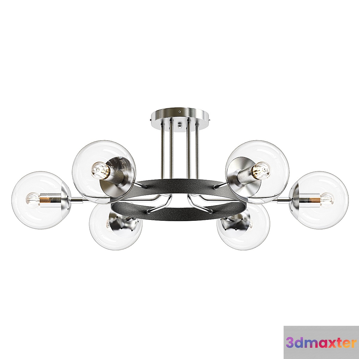 Balls Loft Ceiling 3D Max