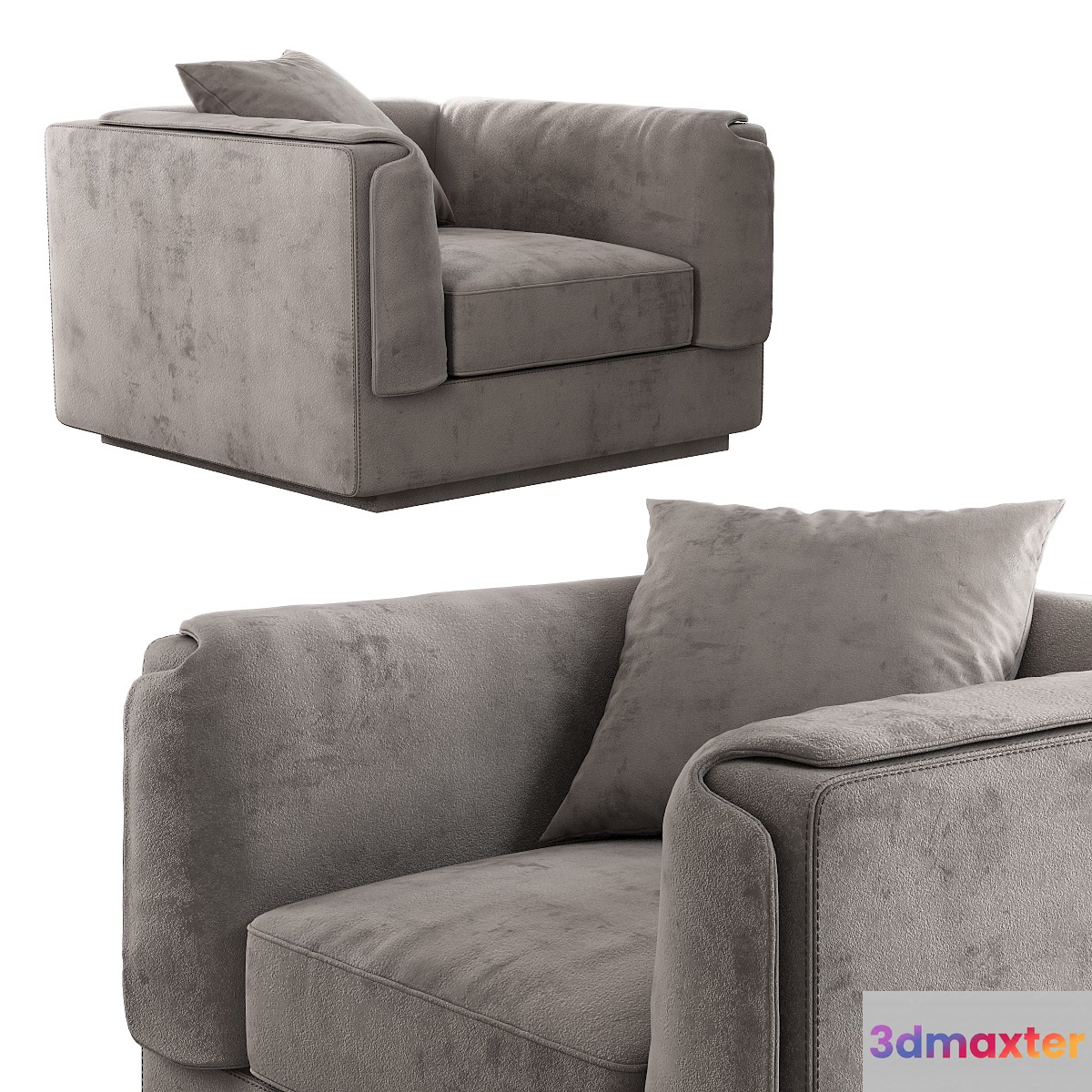 Flou Gentleman ARMCHAIR 3D Max
