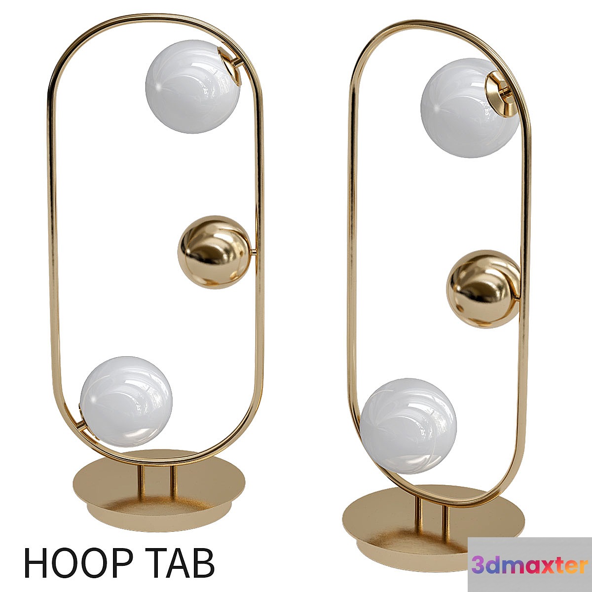 Hoop Tab 3D Max