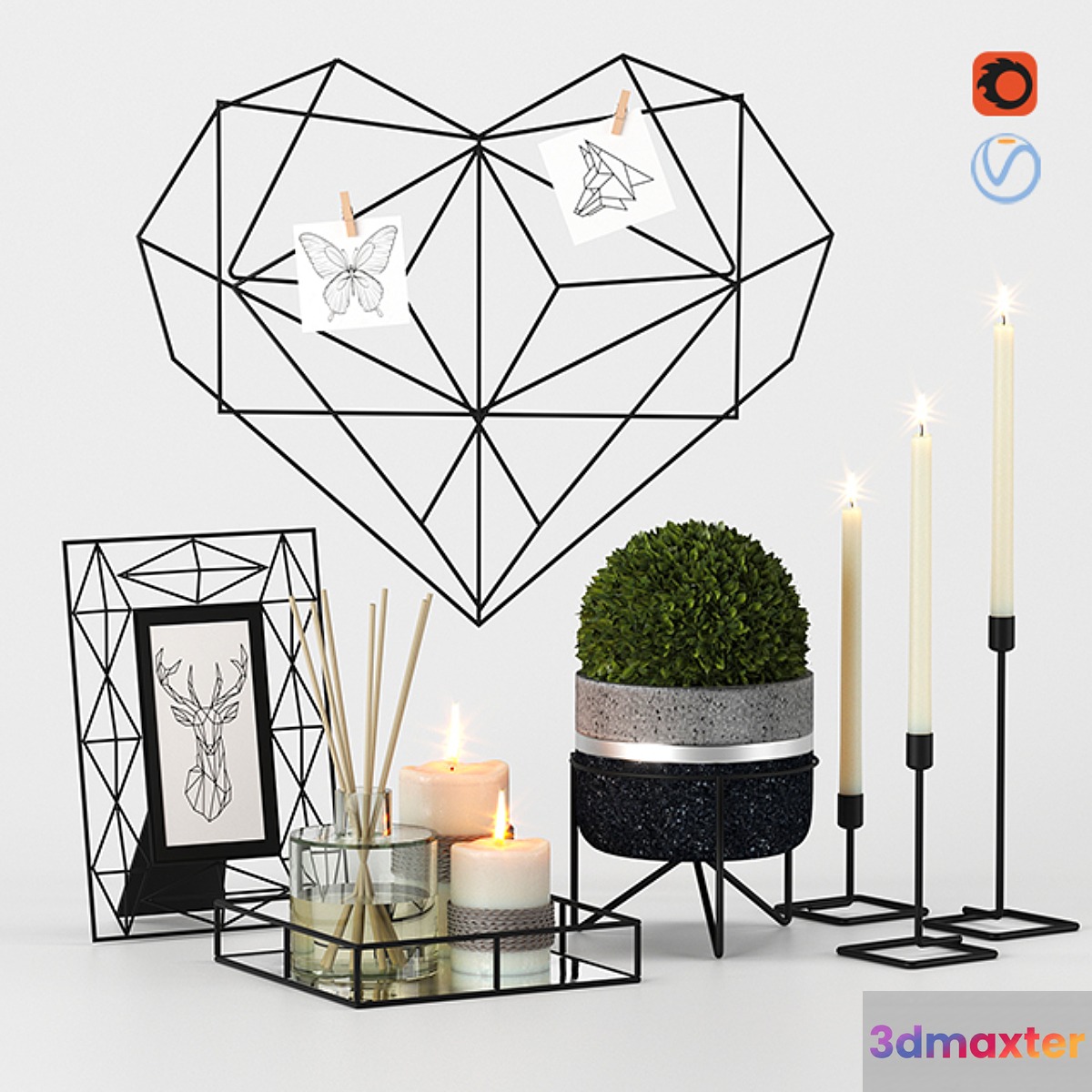Decorative set 2 - No.21