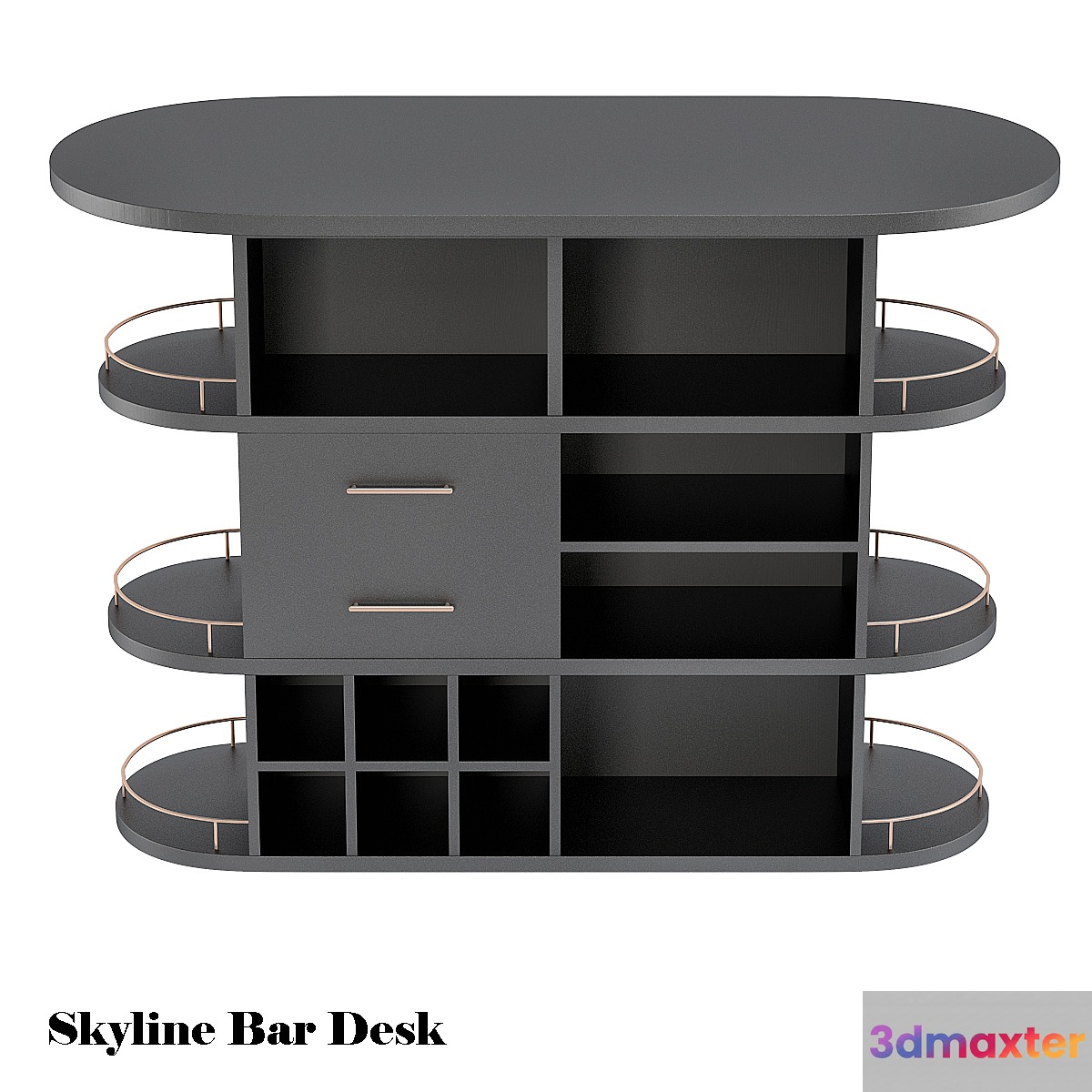 Skyline bar desk