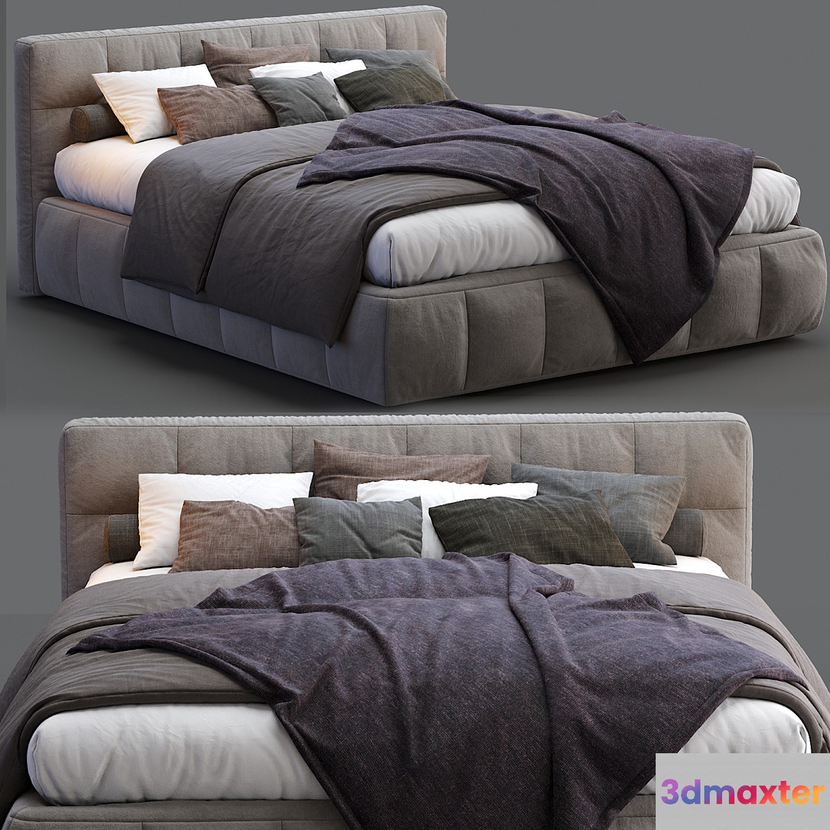 Lecomfort Bed GAUCHO 3D Max