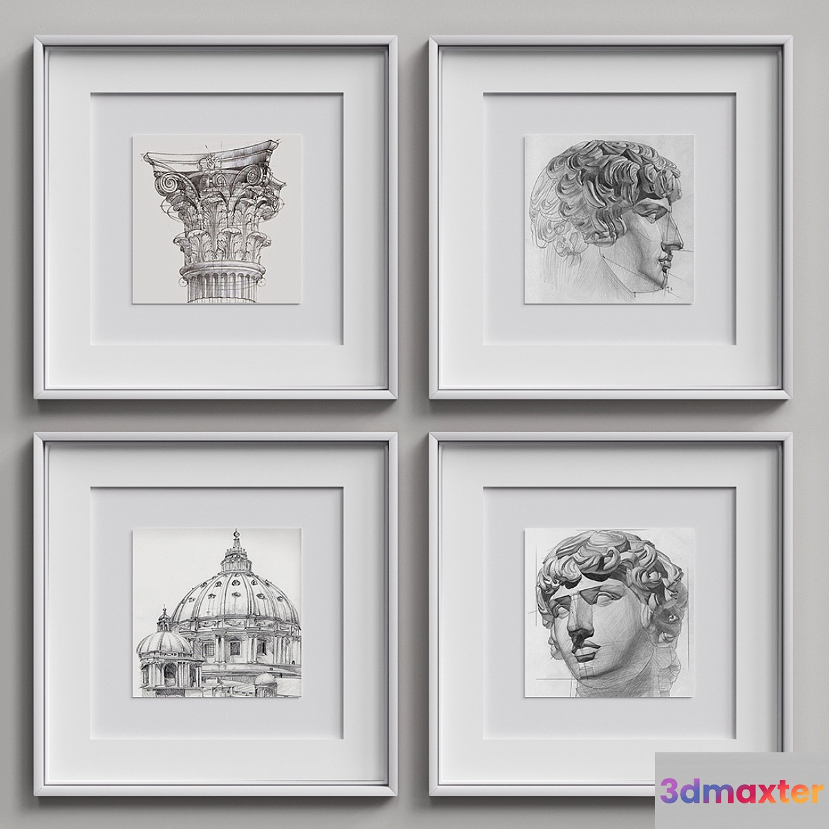Nice Picture Frames Set 7 - No.2