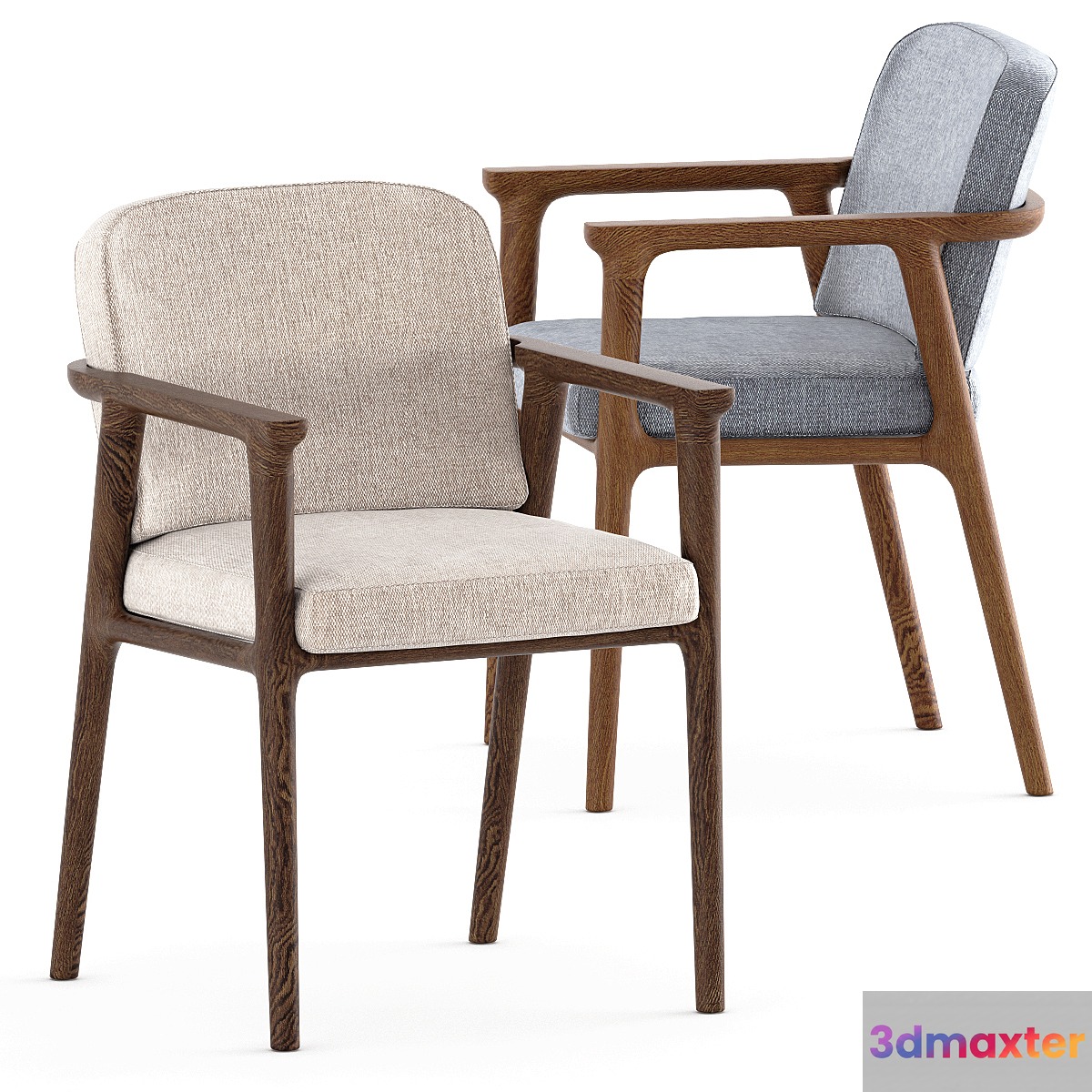 Zio Dining Chair by Moooi 3D Max