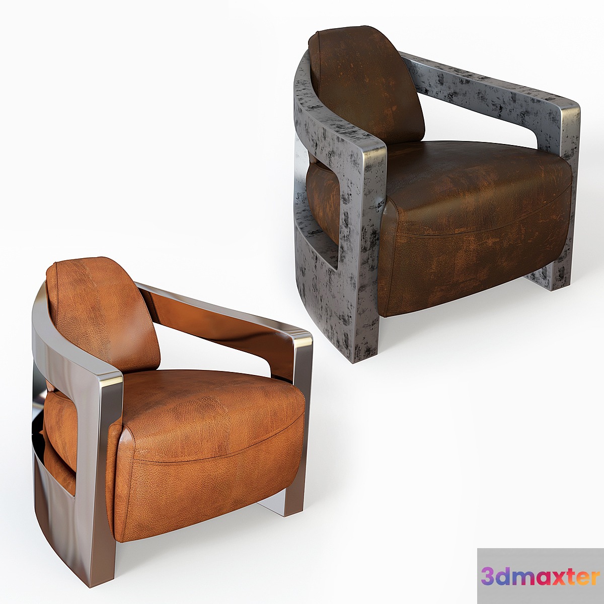 Armchair mars 3D Max