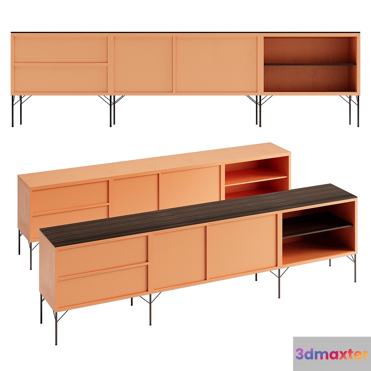 L'Origine PENINSULA. Sideboard 3D Max