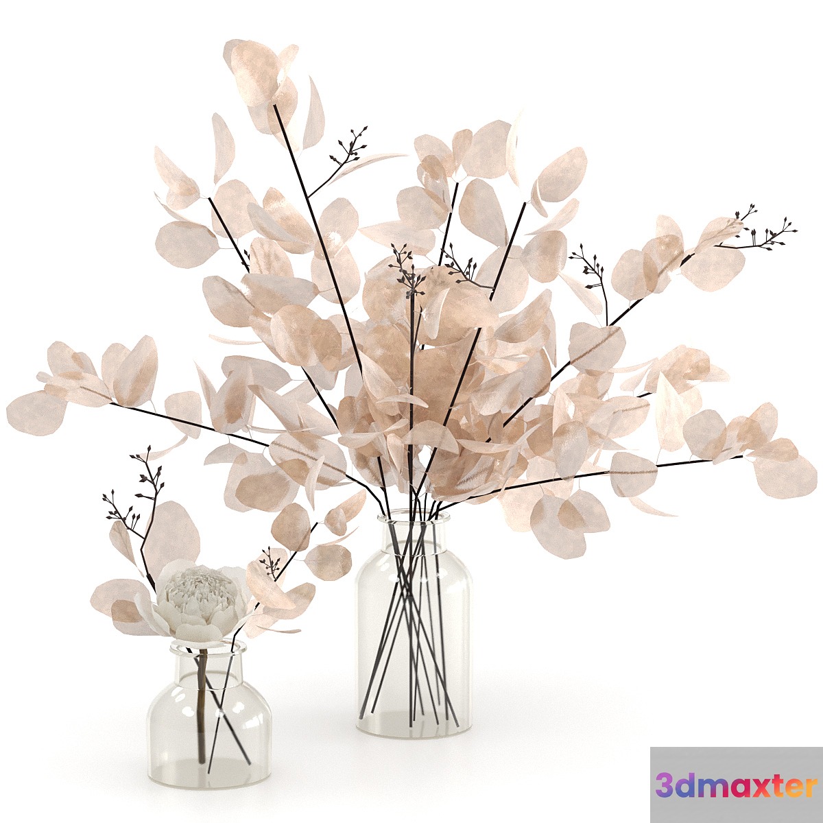 Bouquets of dead wood 3D Max