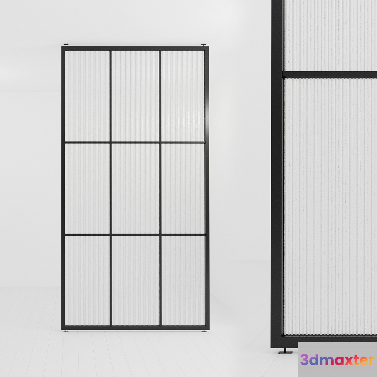 Glass partition 46 3D Max