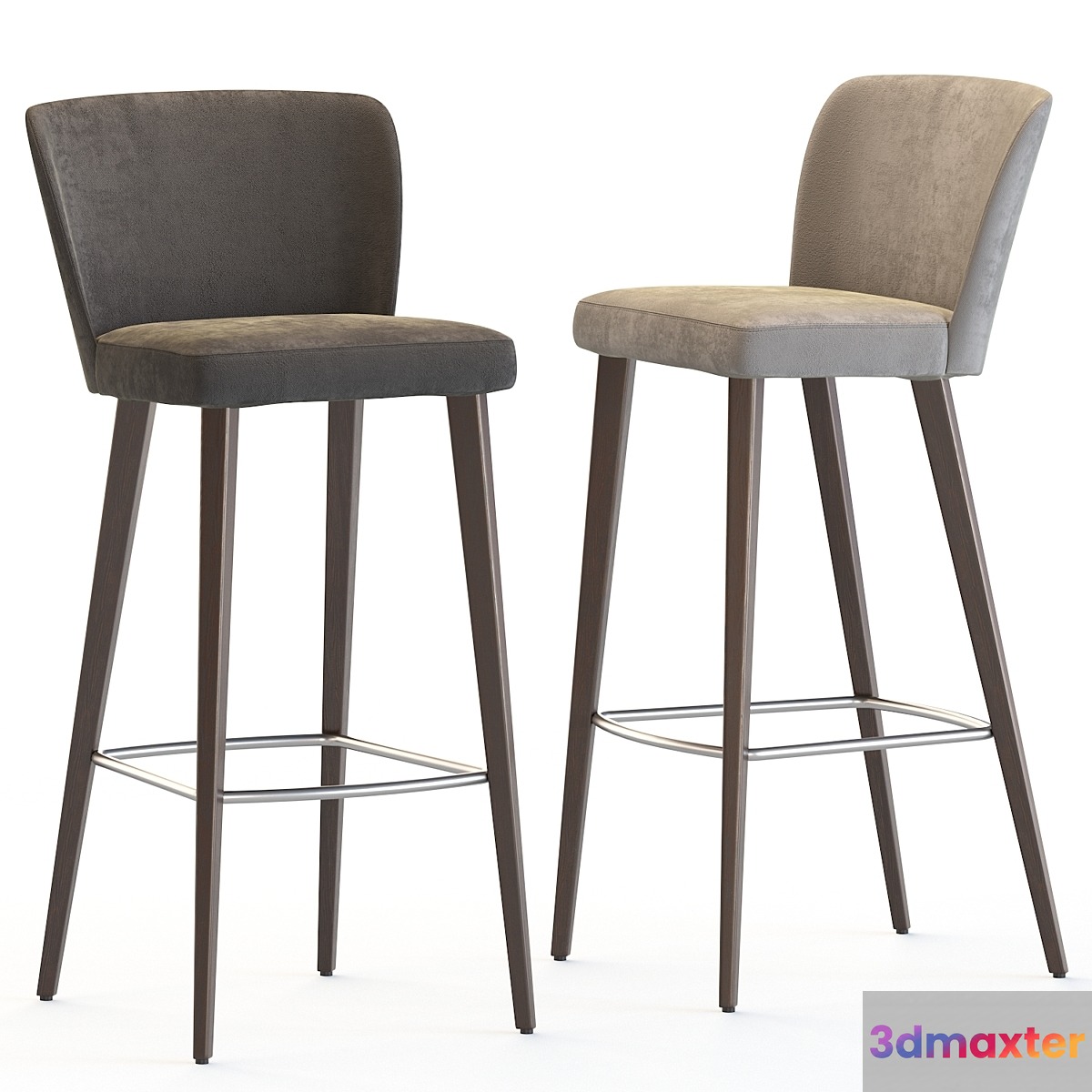 Barstool Eva 3D Max