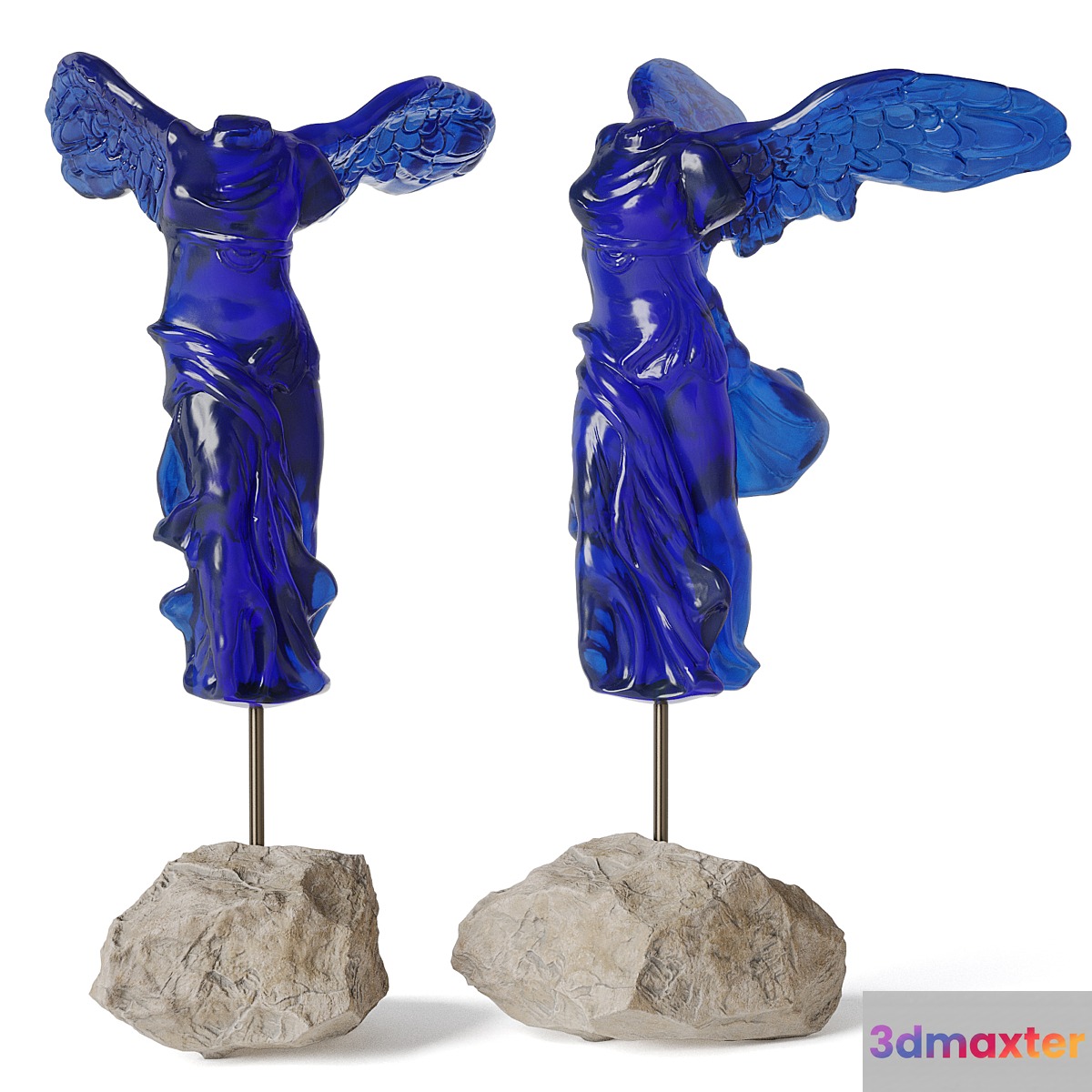 Lalique la victoire de samothrace statuette