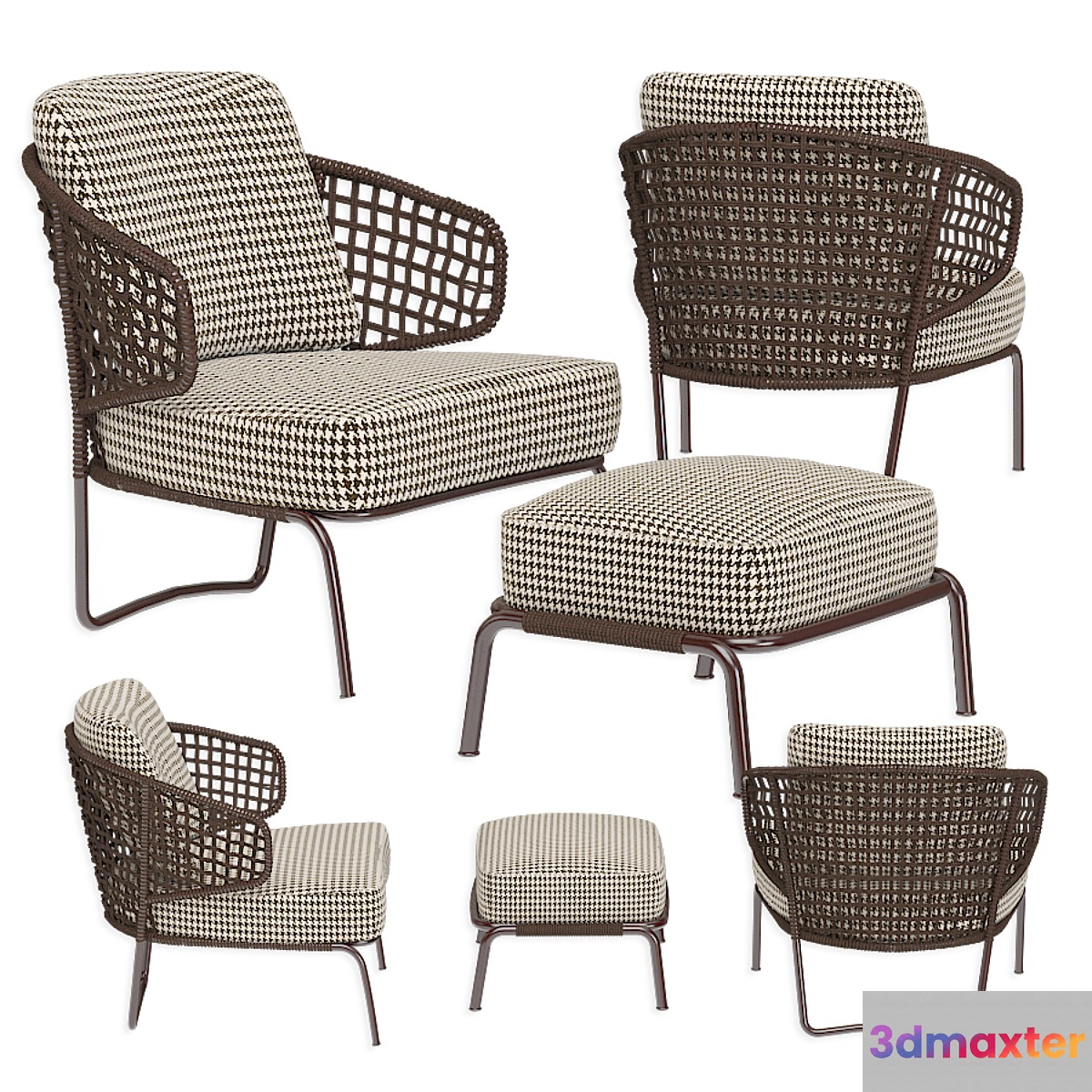 Garden furniture Aston Cord Outdoor 3D Max