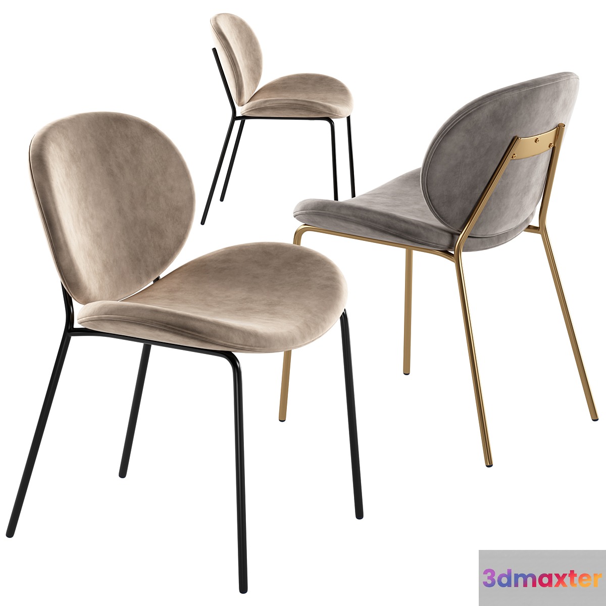 Chambery Deephouse Chair 3D Max