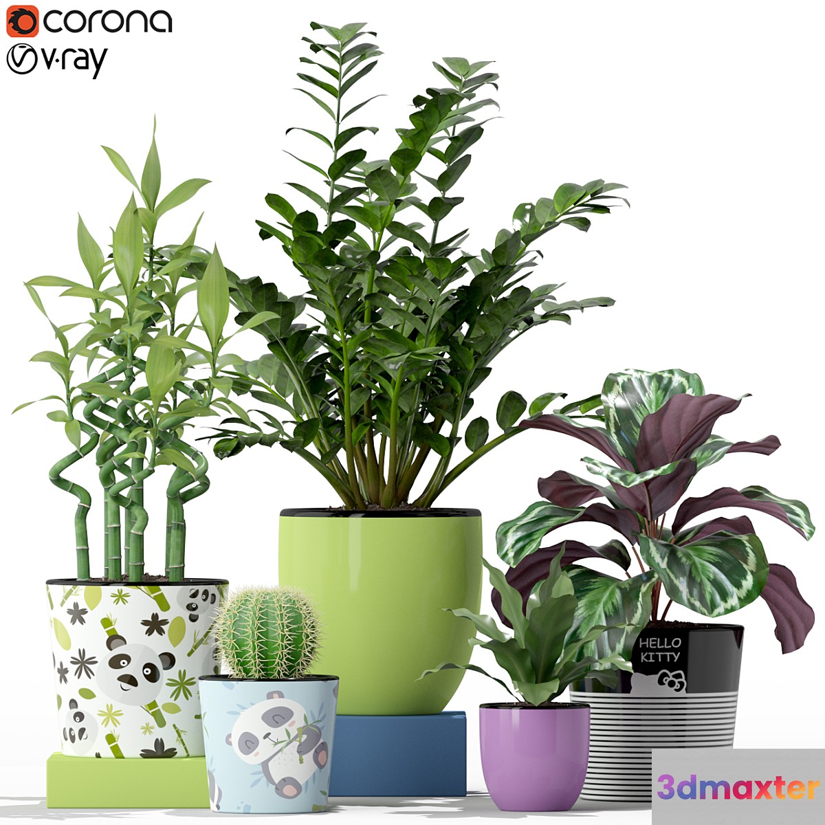 Plants collection 231 3D Max