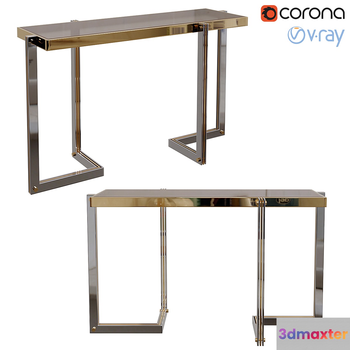 Electrum Console 3D Max