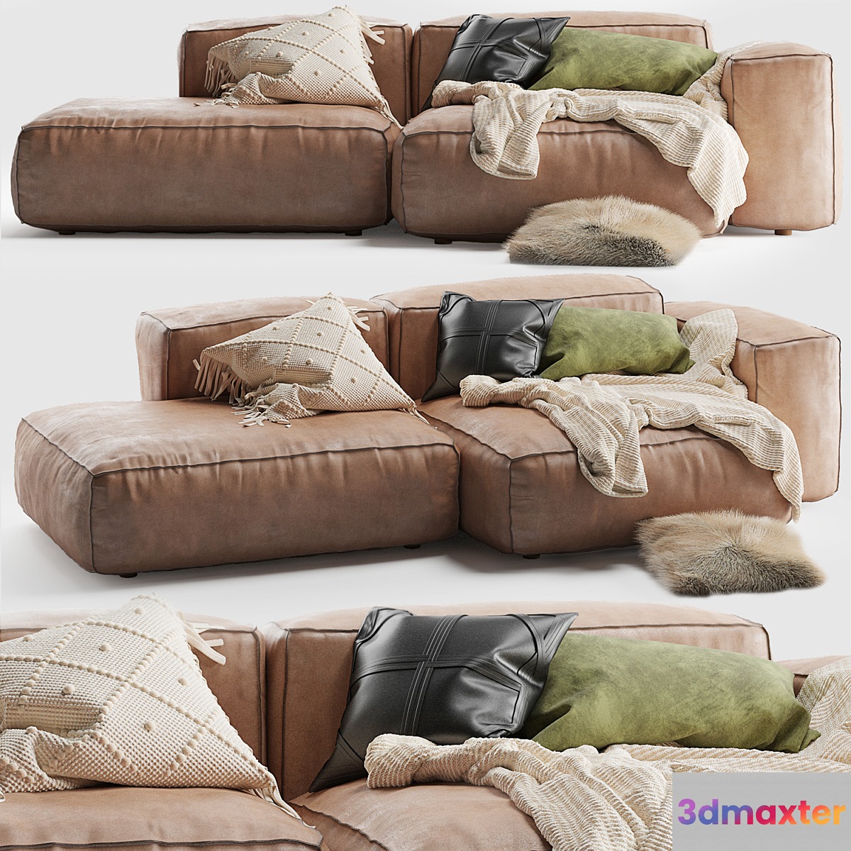 Sketch miller chaise 3D Max