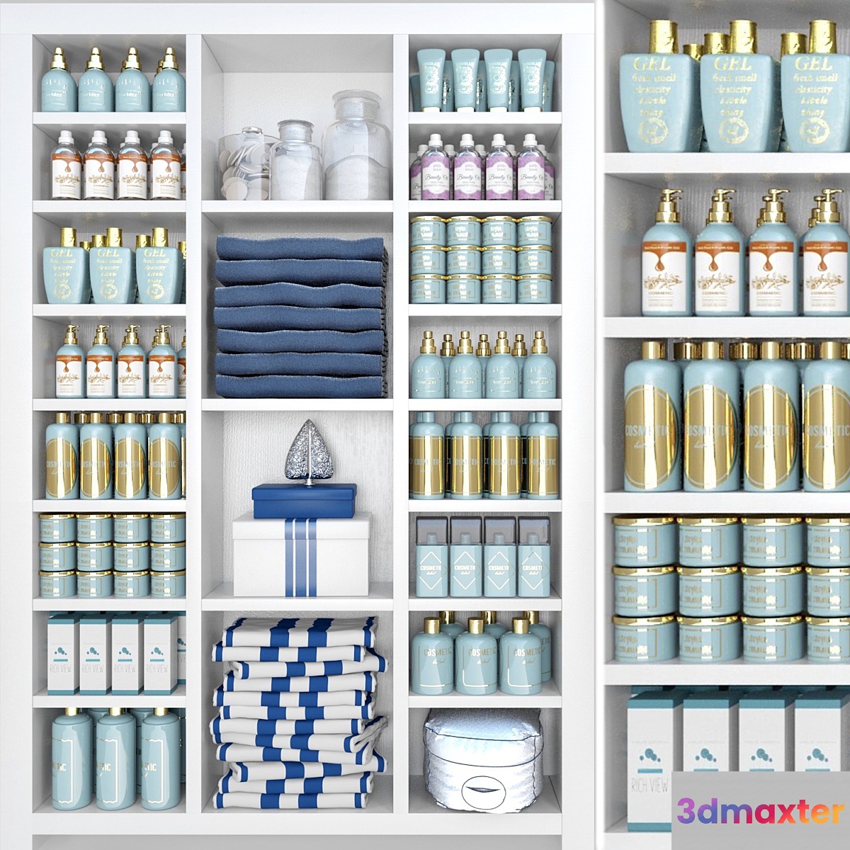 Collection of cosmetics 3. Beauty salon