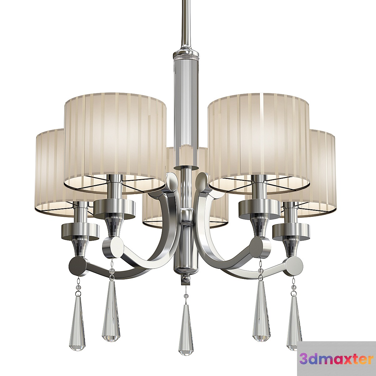 Parker_Point_Chandelier_By_Kichler 3D Max