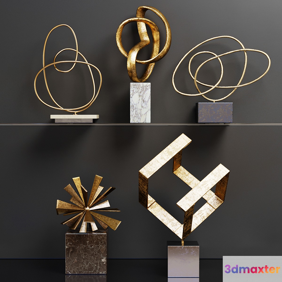 Decor Set 73 3D Max