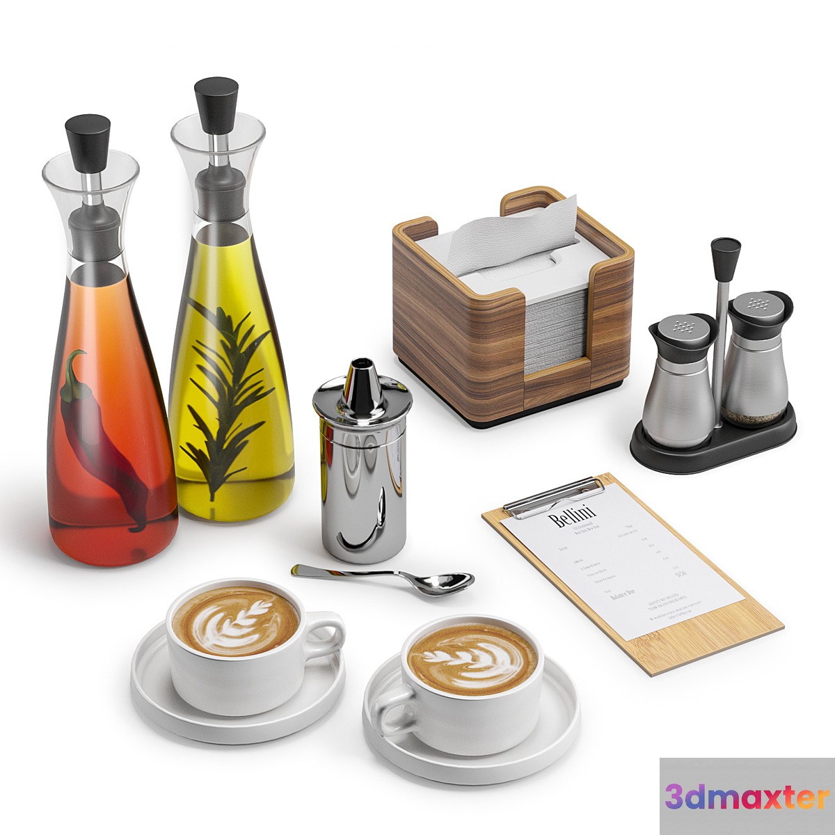 Restaurant Table Decor Set 2