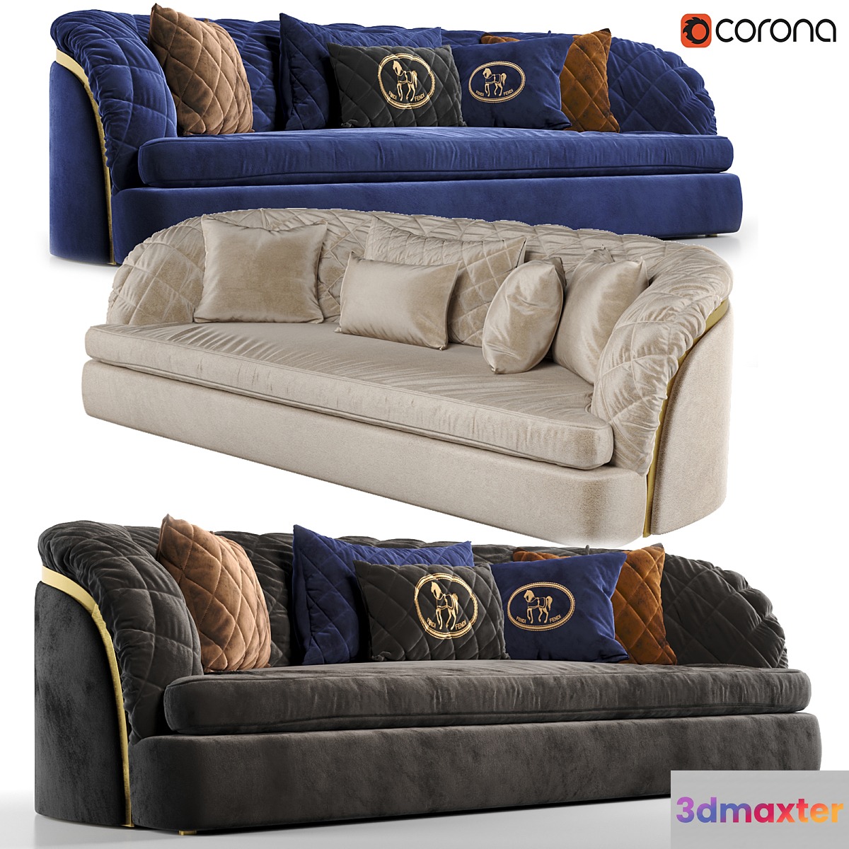 Sofa Portofino Cantori - No.3