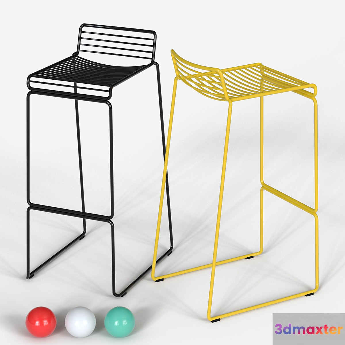 Bar stool Hero 3D Max