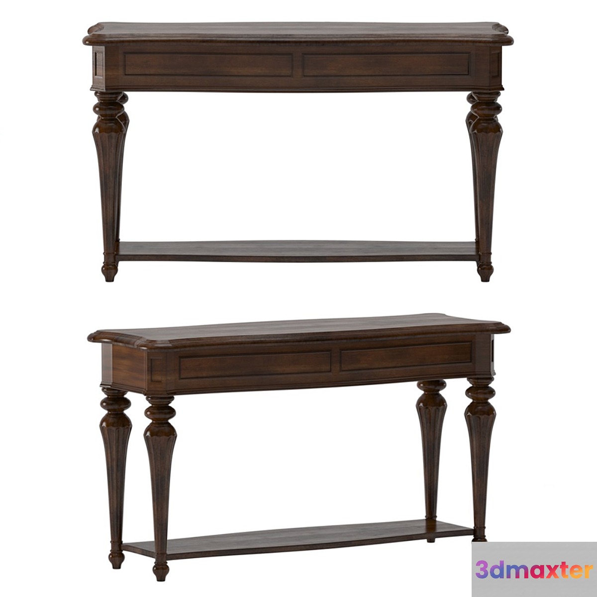 Stoneford console table 3D Max