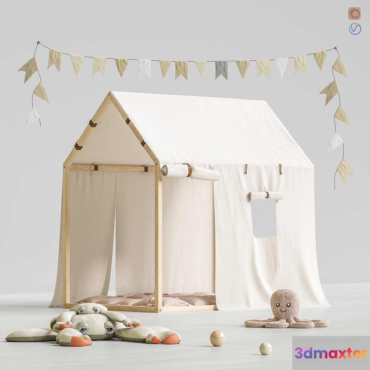 Toys and furniture set 67